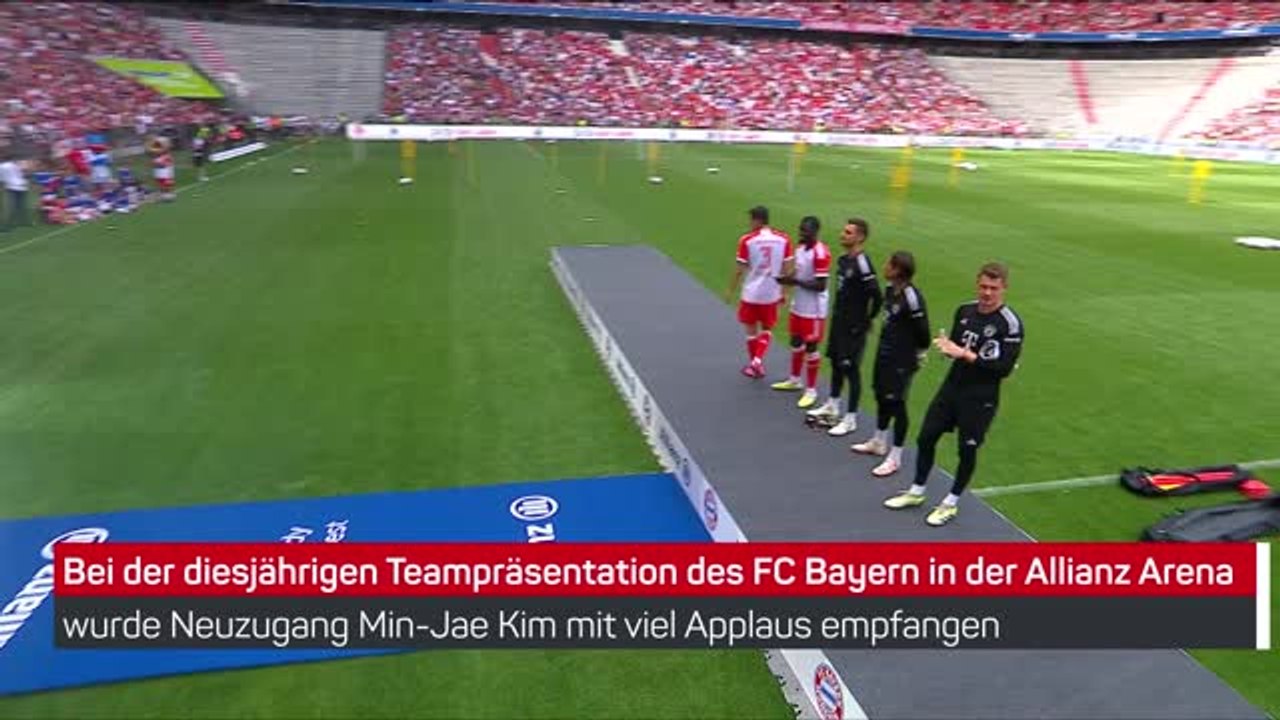 Bayern-Stars schwärmen von Neuzugang Kim