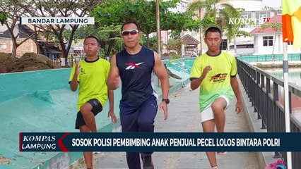 Ini Sosok Polisi Pembimbing Anak Penjual Pecel dan Driver Ojol Lolos Bintara Polri