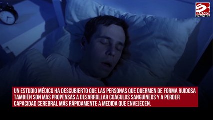 Las personas que roncan tienen más riesgo de padecer cáncer