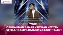 Cakra Khan Banjir Kritikan Netizen setelah Tampil di America's Got Talent