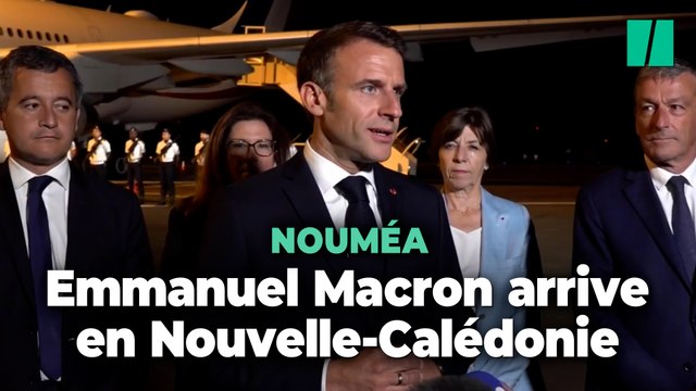 Emmanuel Macron arrive en Nouvelle-Calédonie pour une visite de cinq jours dans le Pacifique