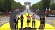 Tour de France 2023 - Victor Campenaerts élu Super-Combatif du 110e Tour et sur le podium des Champs-Elysées à Paris