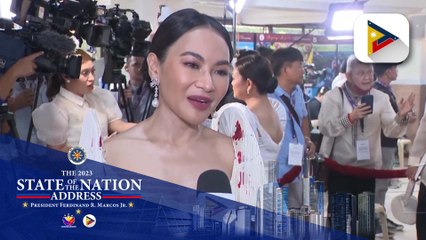 Kasuotan ng mga dadalo sa SONA, inabangan din