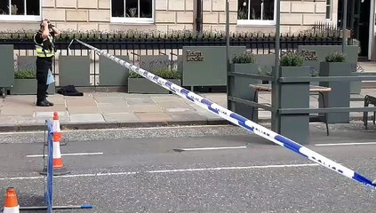 George Street cordoned off