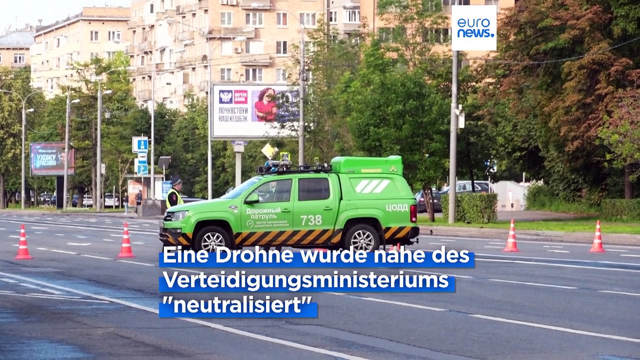 Drohnenangriffe auf Moskau und Krim verursachen Sachschäden
