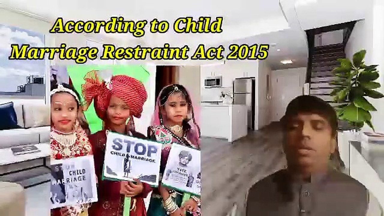 کم عمری کی شادی کروانے والوں کے لیے بُری خبر/Child marriage restraint