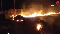 Edirne'de ormanlık alanda korkutan yangın