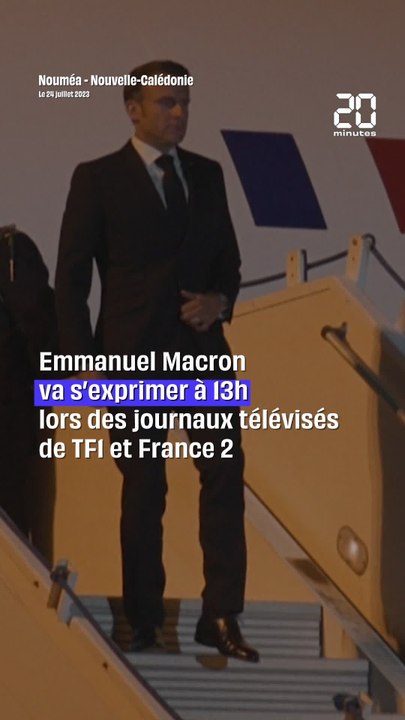 Emmanuel Macron interviewé à 13h aux JT de 13H de TF1 et France 2