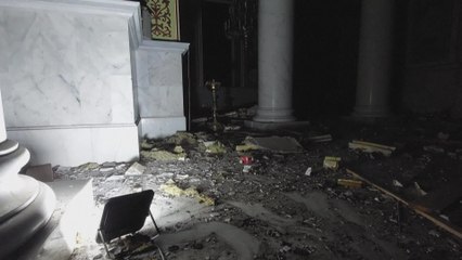 Ukraine: une cathédrale historique d'Odessa endommagée après une frappe nocturne