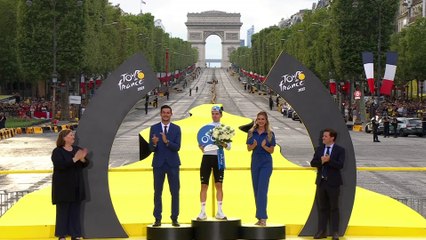 Tour de France 2023 - Tadej Pogacar : "Thank you everyone, and goodbye to that shirt...I'm not a kid anymore !"
