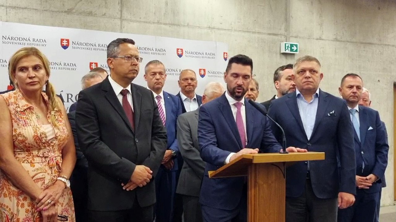 ZÁZNAM: Brífing strany SMER-SD