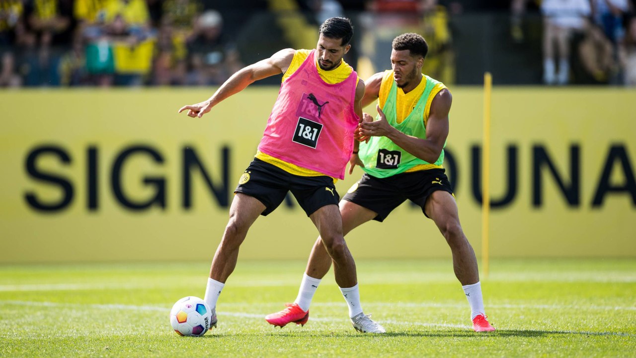 Im Rücken des Abwehrspielers