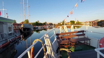 Projekt Claudia - jacht przepłynął z Gdańska do Jastarni