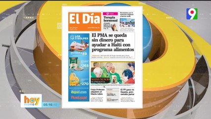 Titulares de prensa Dominicana del lunes 24  julio  | Hoy Mismo