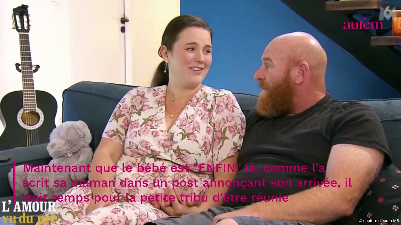 Lucile (L’amour est dans le pré) : De retour chez elle après son accouchement, elle se confie