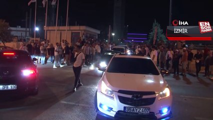 İzmir’de metro ve tramvay çalışanları greve gitti