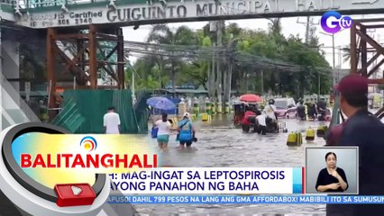 Mag-ingat sa leptospirosis ngayong panahon ng baha | BT