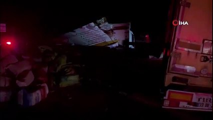 Alkollü kamyonet sürücüsünün çarptığı jandarma astsubay şehit oldu