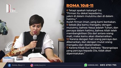 Roma 10 ayat 8 - Debby Basjir #debbybasjir