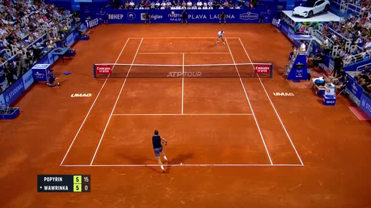 Highlights: Wawrinka mit bitterer Finalpleite