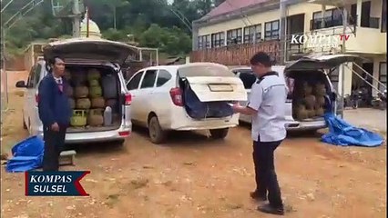 Polisi Gagalkan Penyelundupan Ribuan Tabung Gas LPG 3 KG