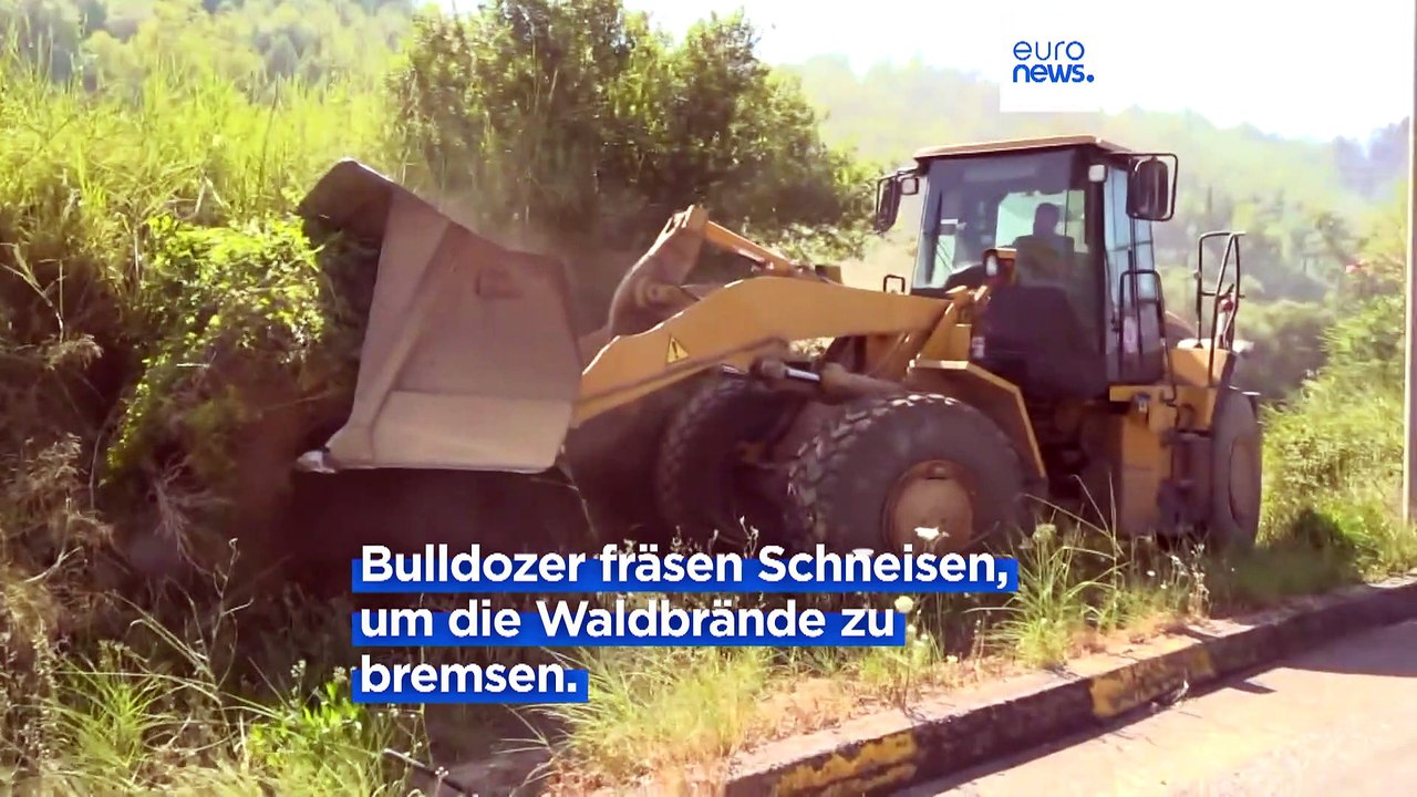 Feuer unter Kontrolle: Olympia bleibt verschont, Rhodos wieder 'sicheres Reiseziel'