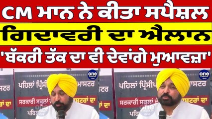 CM Bhagwant Mann ਨੇ ਕੀਤਾ ਸਪੈਸ਼ਲ ਗਿਦਾਵਰੀ ਦਾ ਐਲਾਨ, 'ਬੱਕਰੀ ਤੱਕ ਦਾ ਵੀ ਦੇਵਾਂਗੇ ਮੁਆਵਜ਼ਾ' |OneIndia Punjabi