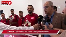 FIVB Challenger Kupası şampiyonu A Milli Erkek Voleybol Takımı, yurda döndü