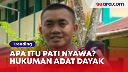 Apa Itu Pati Nyawa? Hukuman Adat Dayak yang Diminta Keluarga Bripda Ignatius buat Pelaku