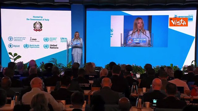 Meloni alla Fao: Con il vertice Roma diventa capitale della sicurezza alimentare globale