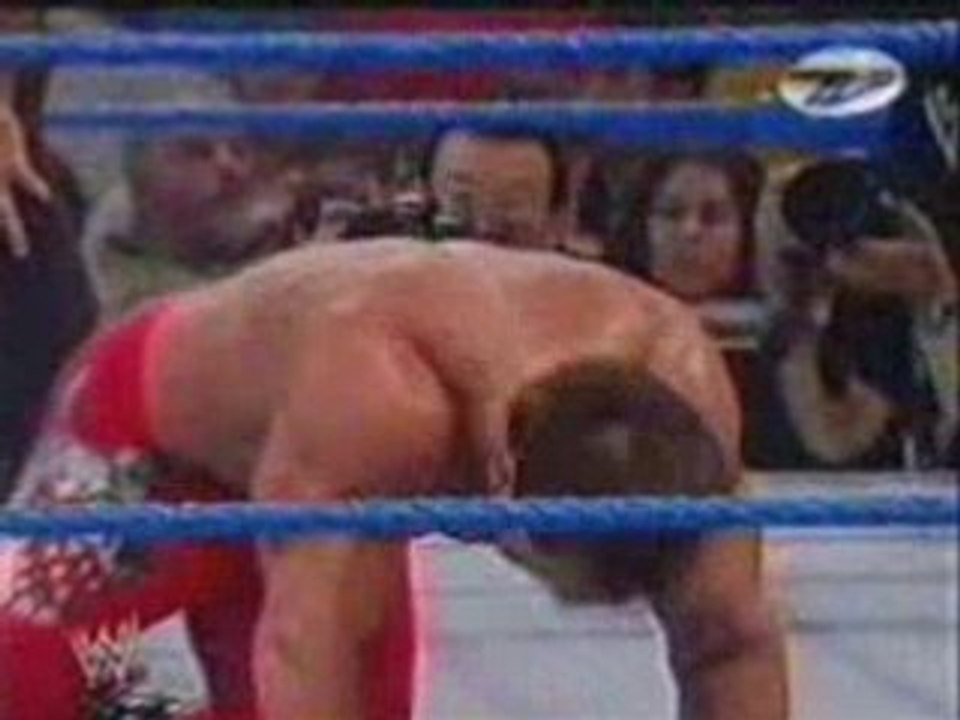 Rey Mysterio vs. Kurt Angle vs. Chris Benoit