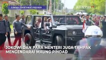 Momen Jokowi Lihat Proses Pembuatan Peluru di PT Pindad Malang