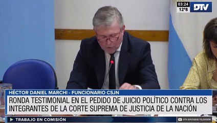 Diputados: nueva audiencia de testigos en el juicio político a la Corte Suprema