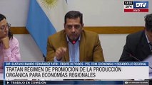 Avanza en comisión el proyecto de producción orgánica que beneficia a las economías regionales