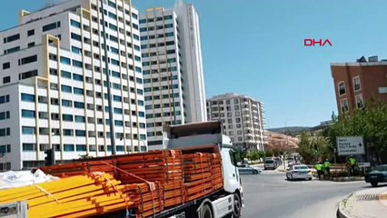Kilis'te Rezidansın Teras Katında Yangın Çıktı