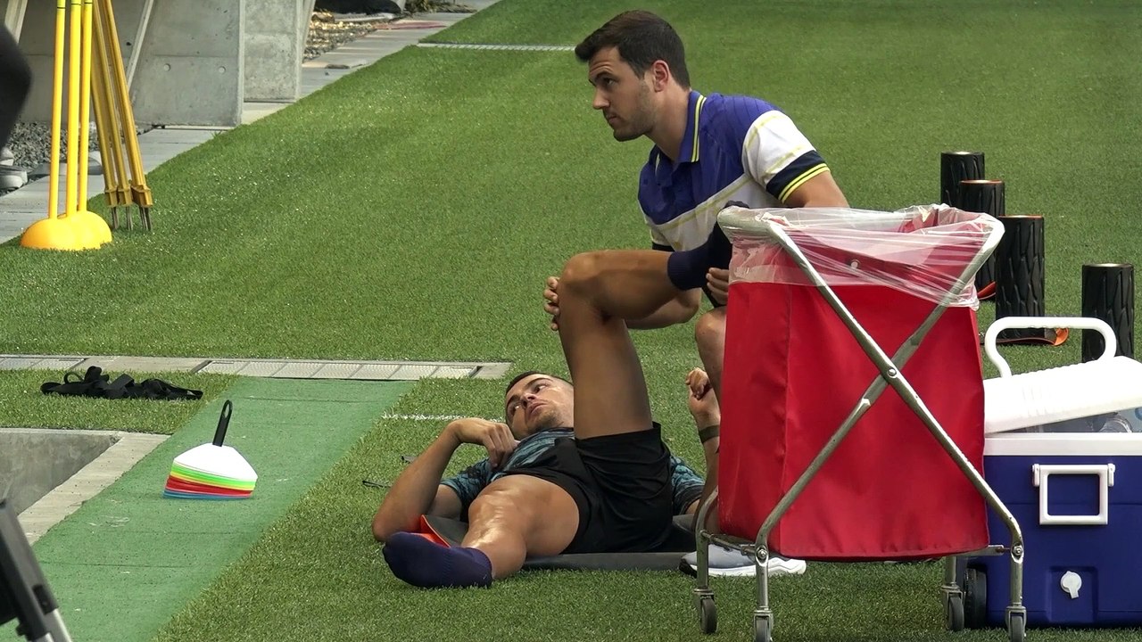 Ronaldo tout sourire à l'entraînement avant d'affronter le PSG