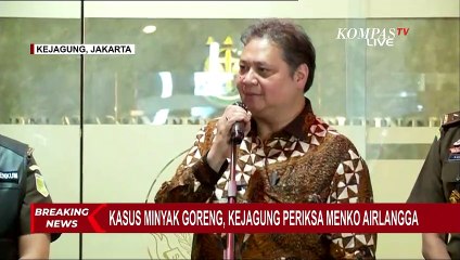 BREAKING NEWS - Diperiksa Selama 12 Jam oleh Kejagung, Begini Penjelasan Airlangga Hartarto!