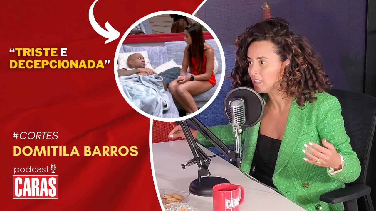DOMITILA BARROS COMENTA RELAÇÃO COM KEY ALVES E CÉSAR BLAC