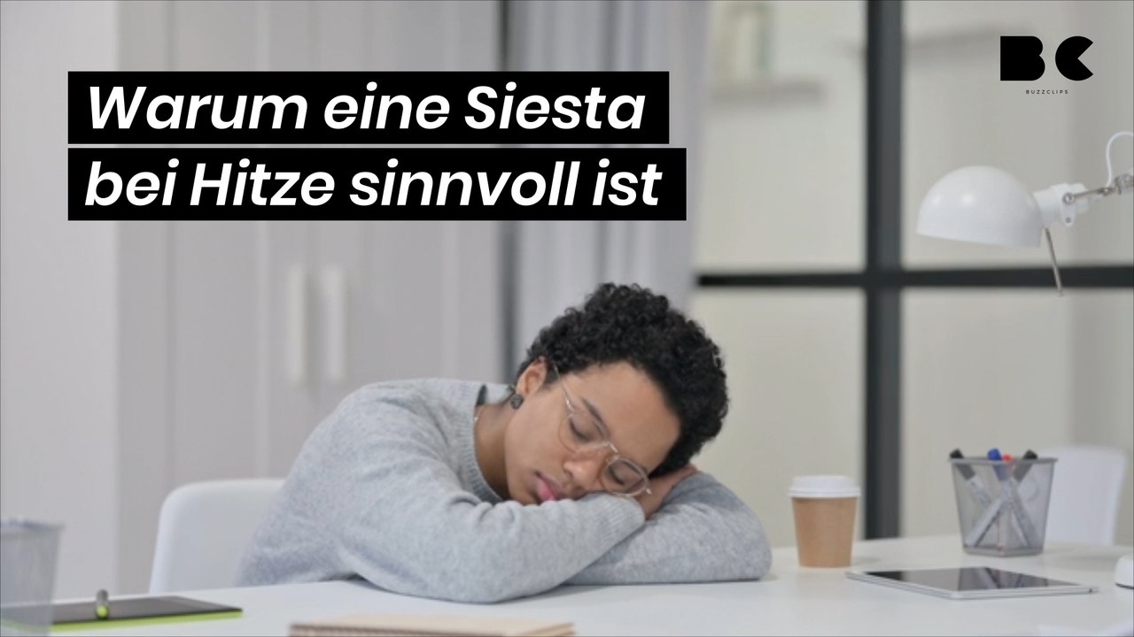 Warum eine Siesta bei Hitze sinnvoll ist