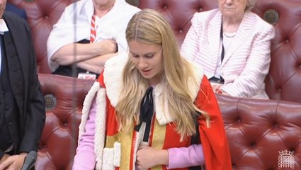 Watch: Charlotte Owen becomes youngest life peer in House of Lords making British history