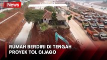 Rumah Berdiri Kokoh di Tengah Proyek Jalan Tol Cijago, Warga: Sudah Lama Kosong