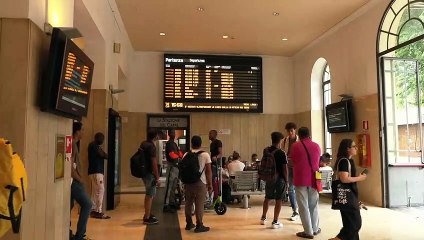 Maltempo, danni alla stazione di Monza