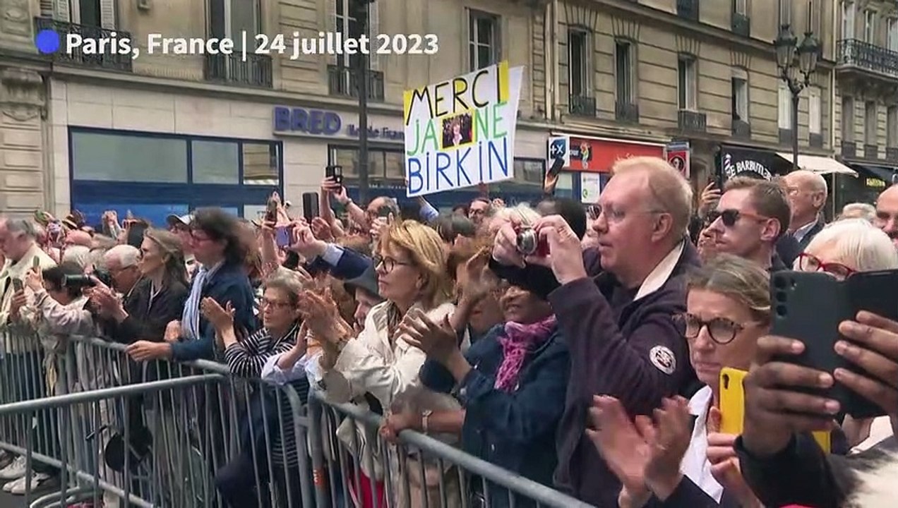 La France dit adieu à Jane Birkin, son Anglaise préférée