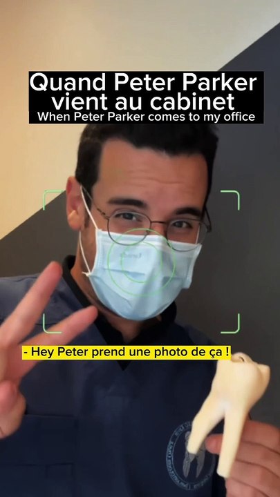 Quand Spiderman passe au cabinet ️️