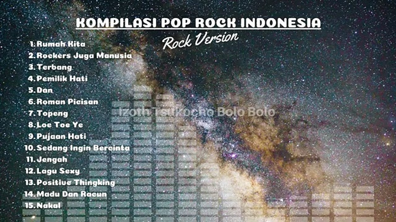 kompilasi pop rock indonesia || pop rock indonesia || pop rock ...