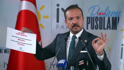 Le porte-parole du parti IYI, Kürşad Zorlu： L'expression "confié à l'honneur de deux personnes" est importante