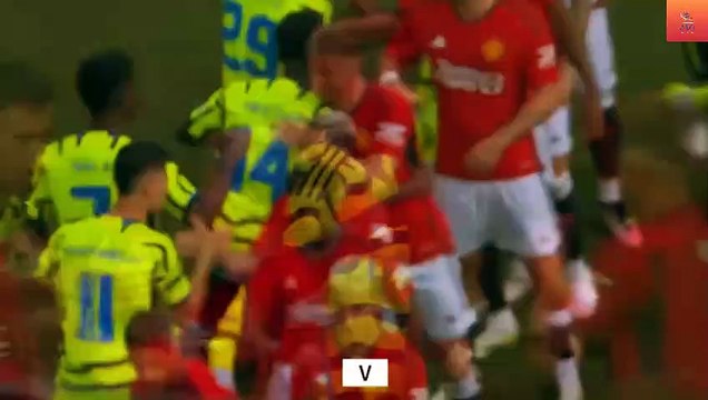 HIGHLIGHTS | Manchester United v Arsenal (2-0) | United win 5-3 on