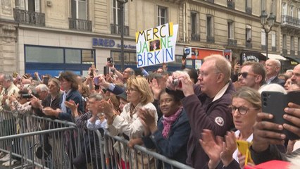 La France dit adieu à Jane Birkin, son Anglaise préférée