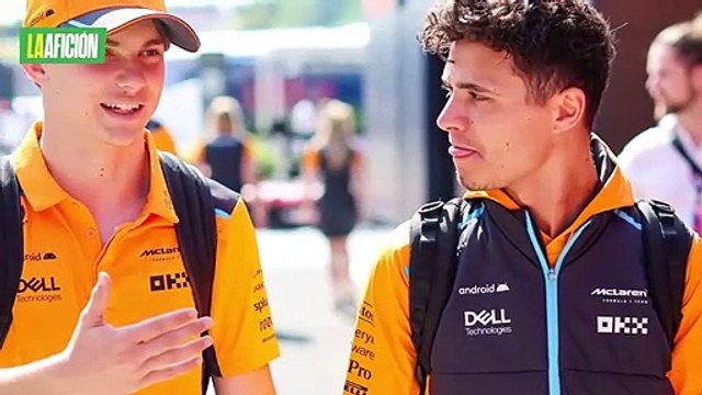 Lando Norris destroza trofeo de Max Verstappen en el Gran Premio de Hungría