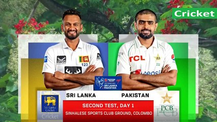 Pak vs SL 2nd Test Day 1 P1